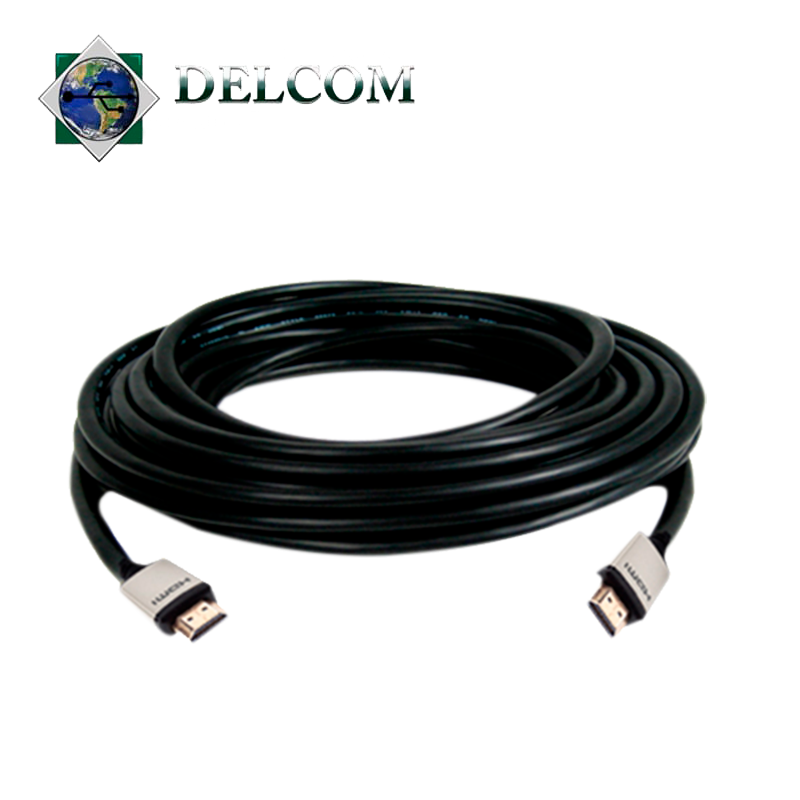 CABLE HDMI a HDMI 20mts DELCOM Ultra HD 4K/2K